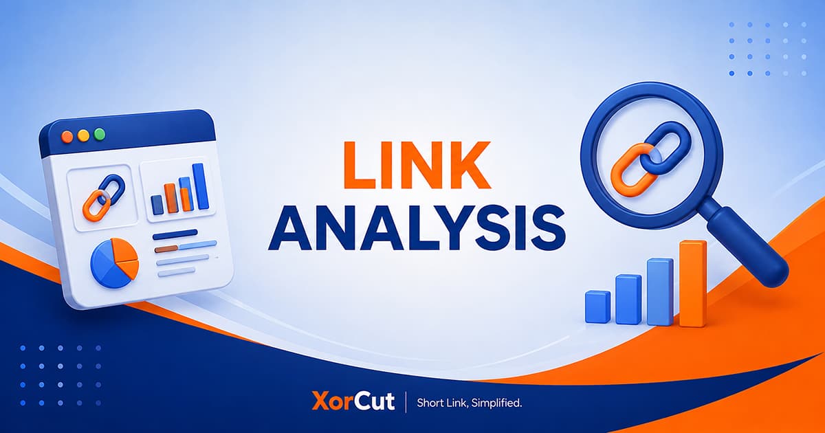 XorCut link analysis banner illustration
